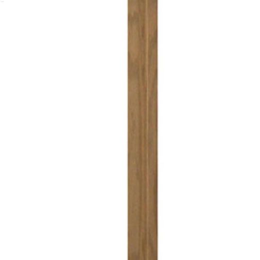 1-1/4" x 2-1/2" x 49" Oak Victorian Half Newel Post