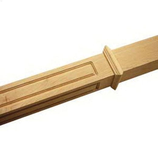 2-1\/2\" x 2-1\/2\" x 49\" Maple Victorian Newel Post
