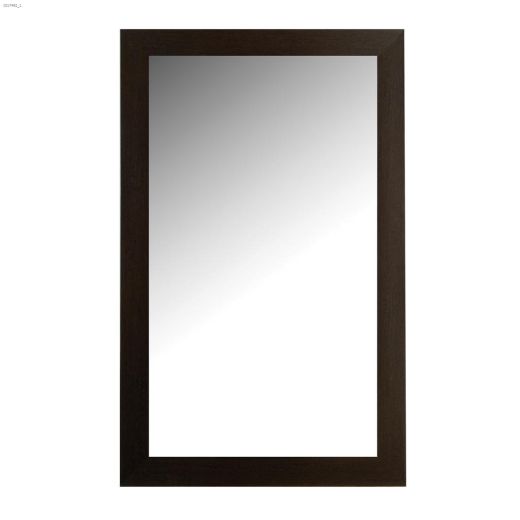 Images 2000 26-1\/2\" x 1\/2\" x 37-1\/2\" Espresso Mirror
