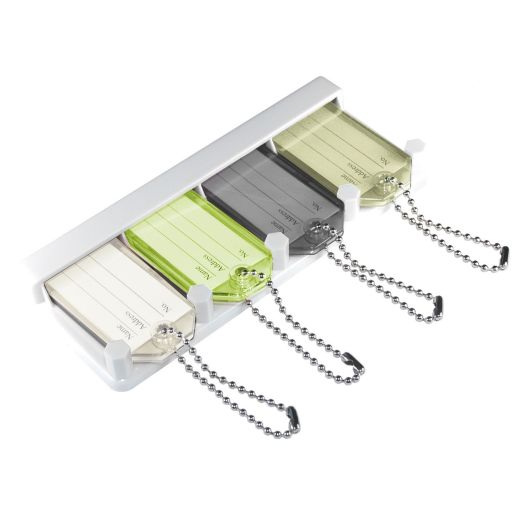 4-Key Tag With Organizer
