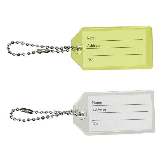 4-Key Tag With Organizer