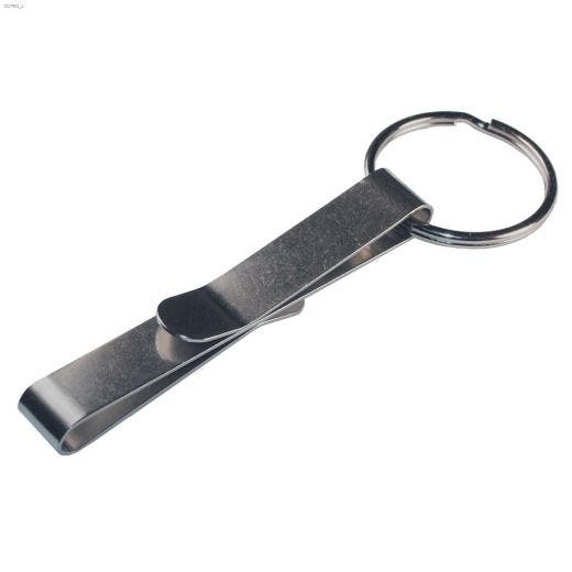 1-1\/4\" Key Ring With Belt Clip