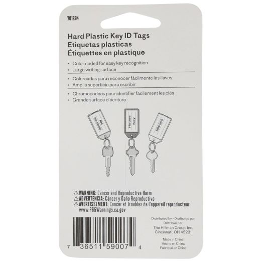 Étiquettes d'ID à chaîne perlée