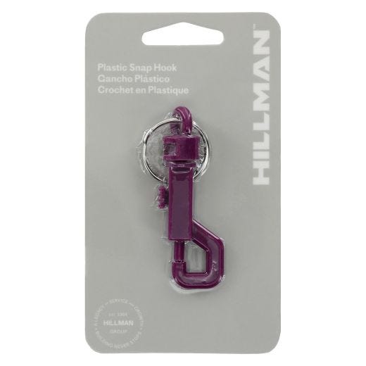 1" Key Ring With Snap Hook