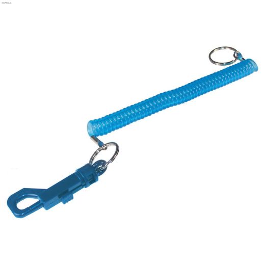 Key Ring With Expandable Key Coil & Clip