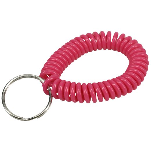Porte-clés et bracelet spiralé