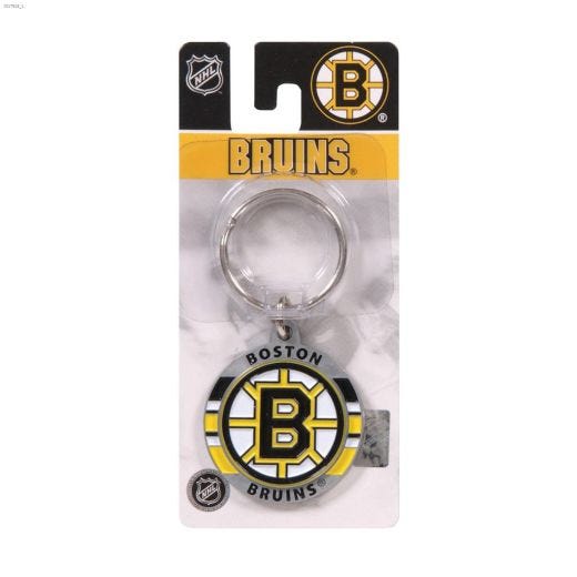 Legend: Boston Bruins NHL Key Chain