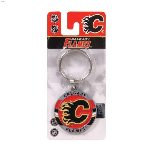 Legend: Calgary Flames NHL Key Chain