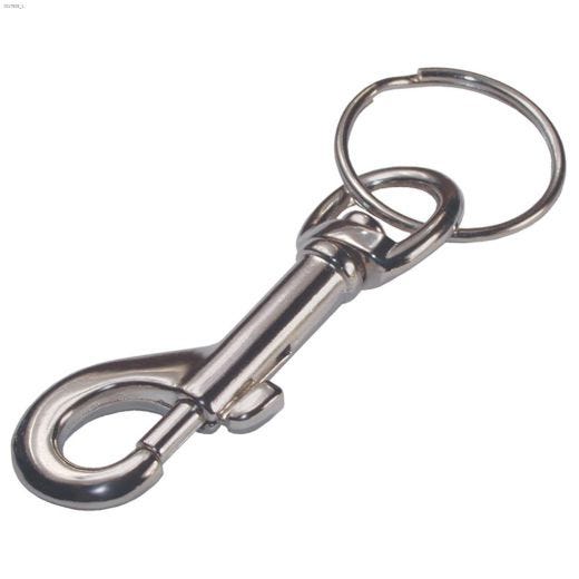 1-1\/4\" Key Ring With Snap Hook