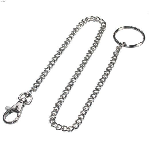Key Ring With Safety Chain