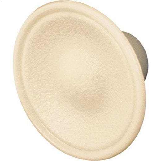 1-3\/4\" Ivory Raw Knob