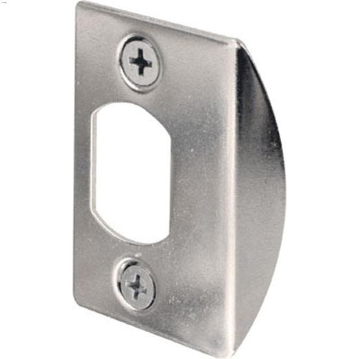 2-1\/4\" x 1-7\/16\" Chrome Latch Strike