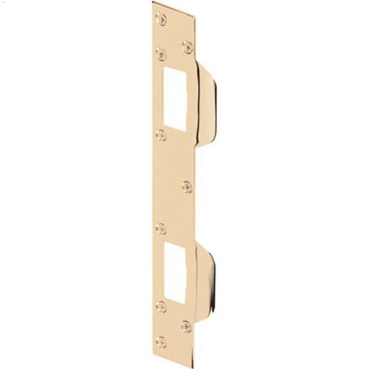 1-5\/8\" x 11\" Brass Plated Security Combo Strike