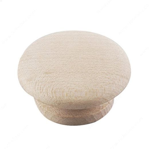 1-1\/2\" Unfinished Maple Door Knob