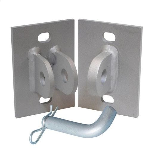 Howell\u2122 5\" x 3-1\/2\" x 3\/16\" T-Style Connector Hinge Kit
