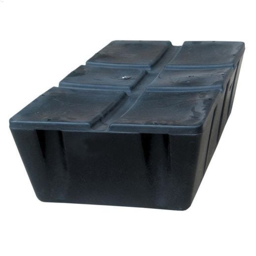 Howell\u2122 400 4' x 2' x 12\" Empty Dock Float