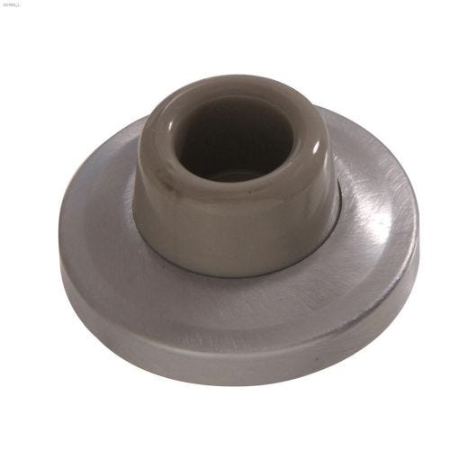 2-3\/8\" Satin Chrome Wall Mount Door Stop