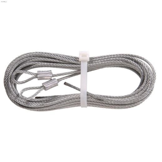 1\/8\" x 12' Galvanized Extension Spring Lift Cable