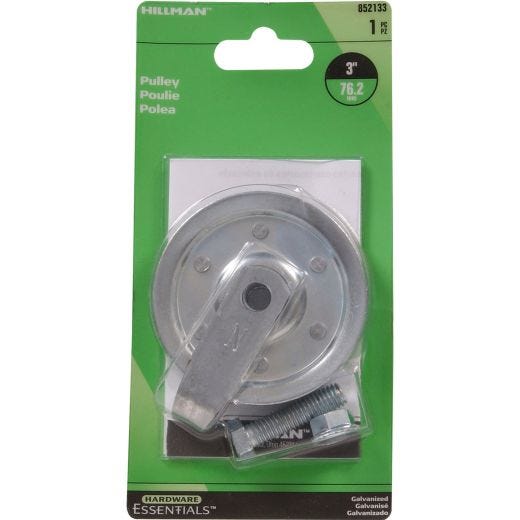 3" Galvanized Pulley
