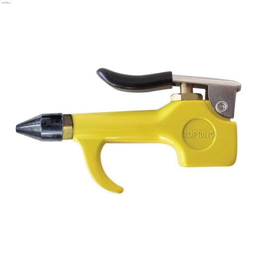 Yellow Zinc Compact Non-Restricted Rubber Tip Blow Gun