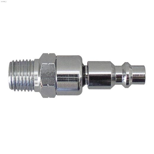 1\/4\" MNPT Brass Plated Steel Swivel Plug