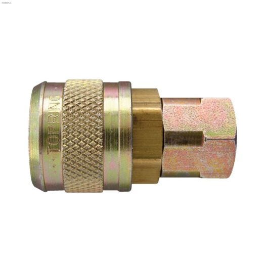 1\/4\" FNPT Brass Automatic Quick Coupler