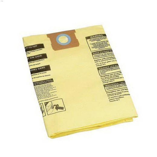 Shop-Vac 5 - 8 gal High Efficiency Disposable Filter Bag