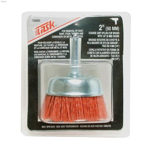 2\" Coarse Nylon Cup Brush