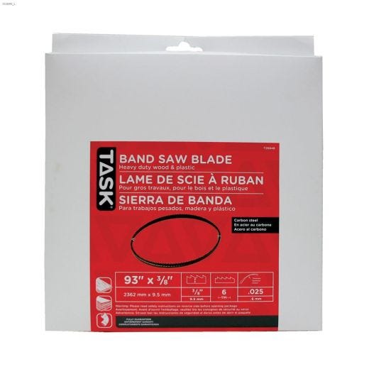 93\" x 3\/8\" x 6 TPI Band Saw Blade