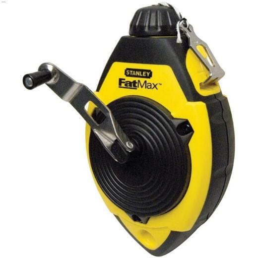 Fatmax\u00ae 100' Line Length Yellow\/Black ABS Chalk Line Reel