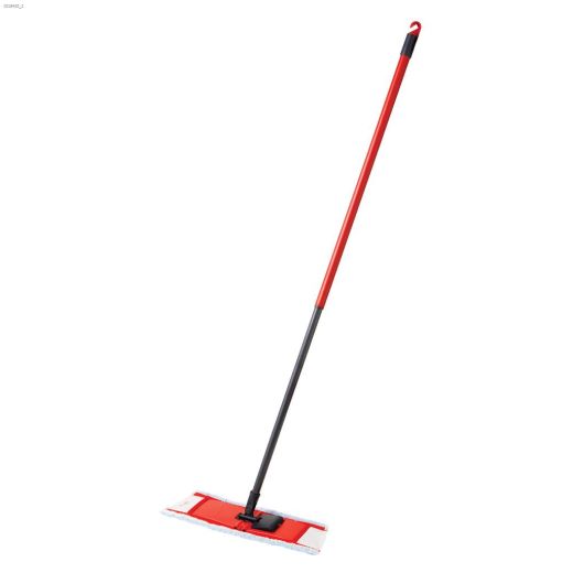 Fibro-Contact Aluminum Handle Red Head Flat Mop