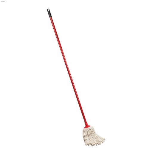 Classic 8 oz Cotton Head Red Handle Mop