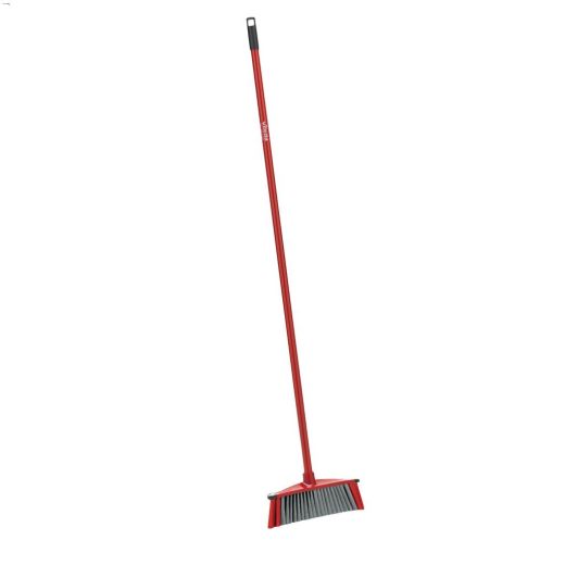 3Action 54-1\/2\" Handle Red\/Gray Bristle 3-In-1 Broom