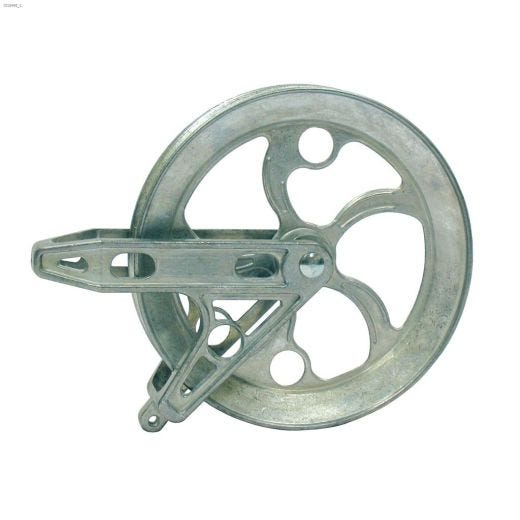 Strata\u00ae 11.67\" Silver Ball Bearing Pulley