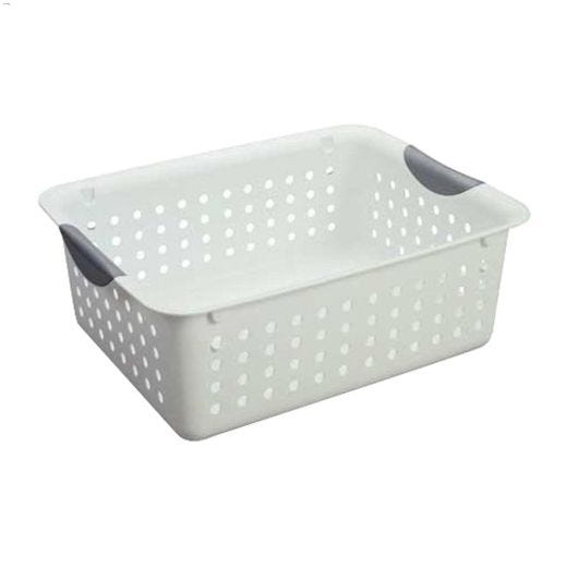 Ultra\u2122 White Plastic M Basket