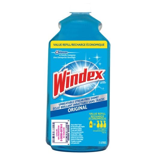 Windex Original 2 L Blue Refill