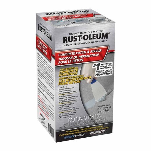 710 mL Kit Concrete Epoxyshield Concrete Patch & Repair