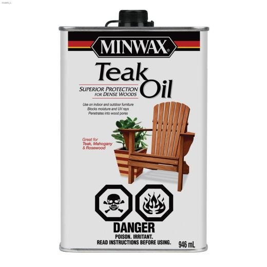946 mL Indoor\/Outdoor Teak Oil