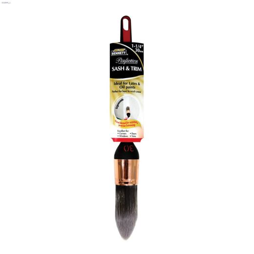 30 mm Polyester Round Tapered Sash Paint Brush