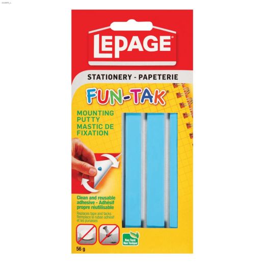 LePage\u00ae Fun-Tak\u00ae 50 g Blue Mounting Putty