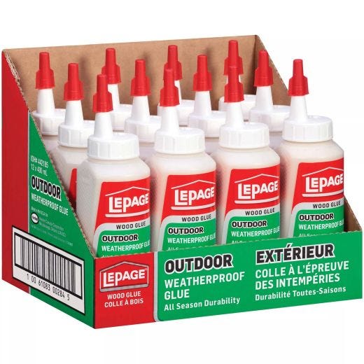 LePage Outdoor Weatherproof Glue, Interior/Exterior 400ml