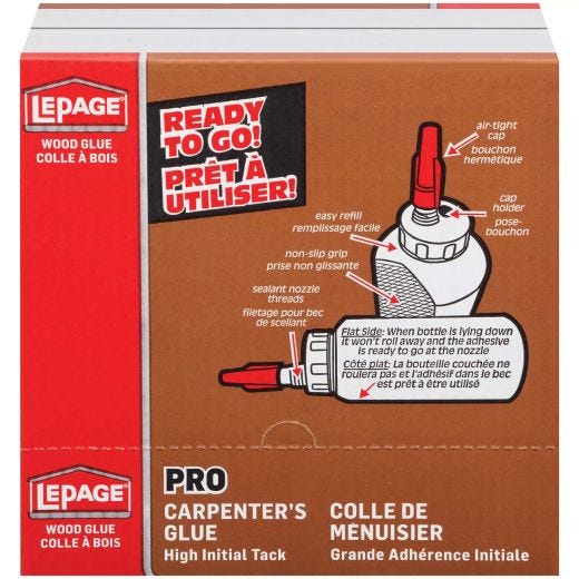 LePage Pro Carpenter's Glue, Interior 800ml