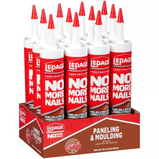 No More Nails 266 mL Paneling & Drywall Adhesive