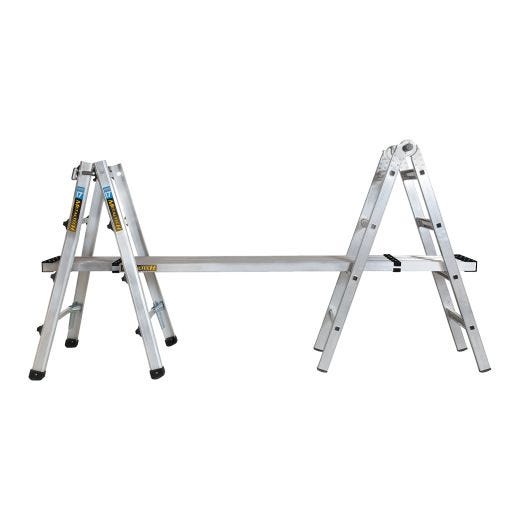 17' Aluminum Type IA Telescoping Multi-Position Ladder