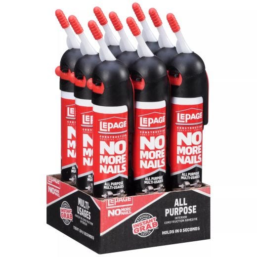 No More Nails 170 g Pressure Pack Construction Adhesive