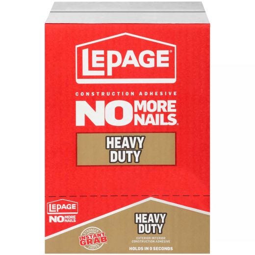 No More Nails 266 mL Cartridge Construction Adhesive