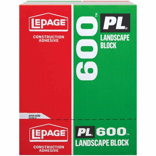 PL 600 295 mL Beige Landscape Block Adhesive
