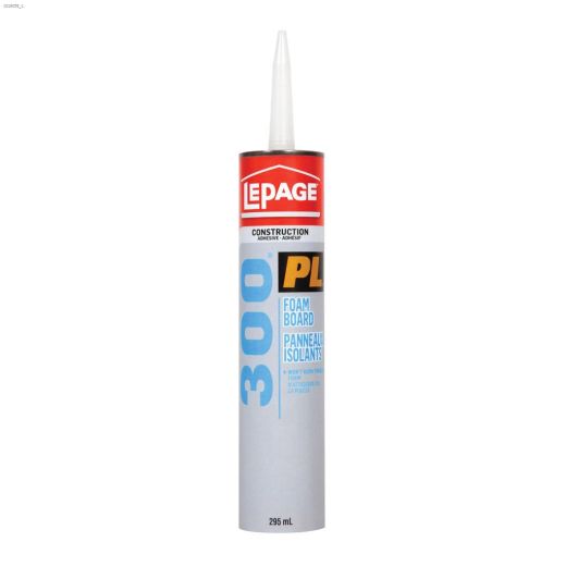 PL\u00ae 300 295 mL Paper Cartridge Tan Foam Board Adhesive