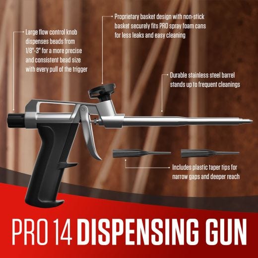 Great Stuff Foam Dispensing Gun PRO 14
