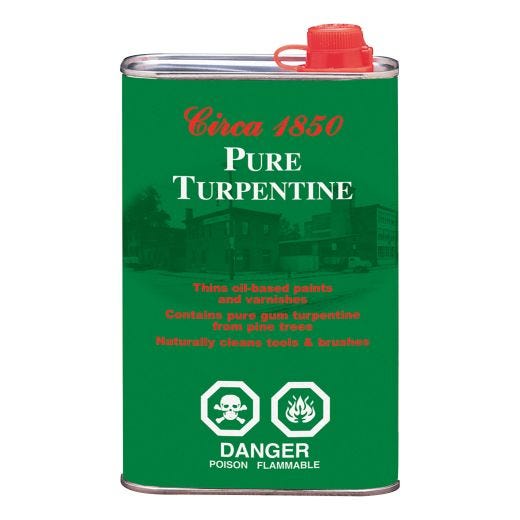 Circa Pure Turpentine Thinner & Cleaner 946mL